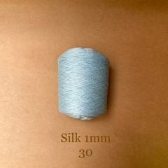Cuộn sợi 100% Silk 1mm, 300g màu trơn