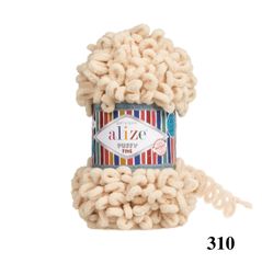 Cuộn len tết bằng tay Puffy Fine hãng Alize Yarns tết áo, khăn, vỏ gối, chăn, thảm, túi