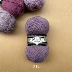 Len ấm Superlana Klasik nhập khẩu từ Alize Yarns đan móc nón, khăn, áo