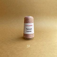 Sợi Tencel Lurex nhập từ Loveyarns, đan móc áo, khăn