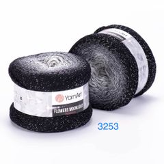 Len lấp lánh Flowers Moonlight - Yarnart đan móc áo, váy, khăn tam giác, áo khoác