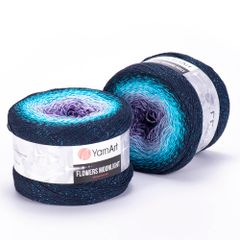 Len lấp lánh Flowers Moonlight - Yarnart đan móc áo, váy, khăn tam giác, áo khoác