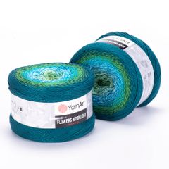 Len lấp lánh Flowers Moonlight - Yarnart đan móc áo, váy, khăn tam giác, áo khoác