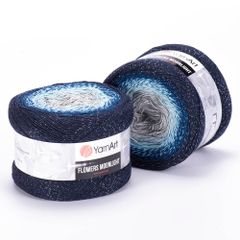 Len lấp lánh Flowers Moonlight - Yarnart đan móc áo, váy, khăn tam giác, áo khoác