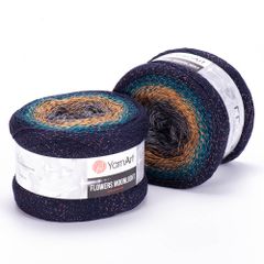 Len lấp lánh Flowers Moonlight - Yarnart đan móc áo, váy, khăn tam giác, áo khoác