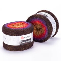 Len lấp lánh Flowers Moonlight - Yarnart đan móc áo, váy, khăn tam giác, áo khoác