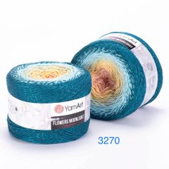 Len lấp lánh Flowers Moonlight - Yarnart đan móc áo, váy, khăn tam giác, áo khoác