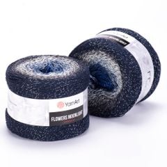 Len lấp lánh Flowers Moonlight - Yarnart đan móc áo, váy, khăn tam giác, áo khoác