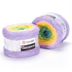 Len lấp lánh Flowers Moonlight - Yarnart đan móc áo, váy, khăn tam giác, áo khoác