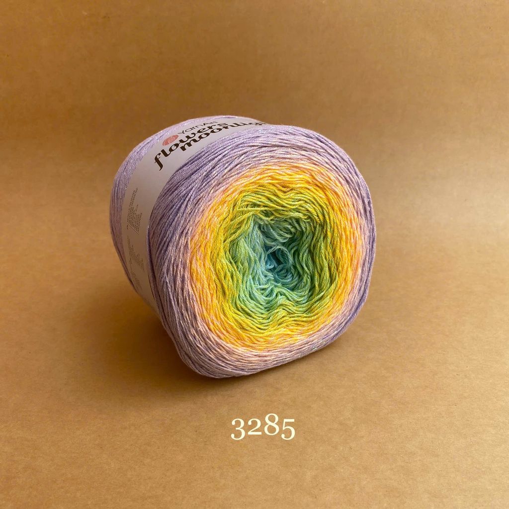 Len lấp lánh Flowers Moonlight - Yarnart đan móc áo, váy, khăn tam giác, áo khoác