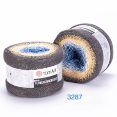 Len lấp lánh Flowers Moonlight - Yarnart đan móc áo, váy, khăn tam giác, áo khoác