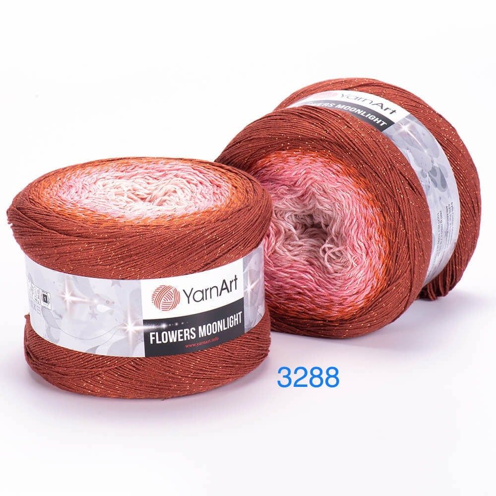 Len lấp lánh Flowers Moonlight - Yarnart đan móc áo, váy, khăn tam giác, áo khoác