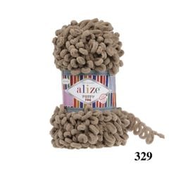 Cuộn len tết bằng tay Puffy Fine hãng Alize Yarns tết áo, khăn, vỏ gối, chăn, thảm, túi