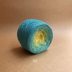 Sợi cầu vồng Cotton 1.2mm, kim tuyến