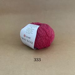 Len lông cừu Silky Wool nhập khẩu từ Yarnart đan móc áo, váy, khăn