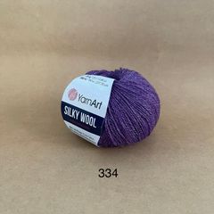 Len lông cừu Silky Wool nhập khẩu từ Yarnart đan móc áo, váy, khăn