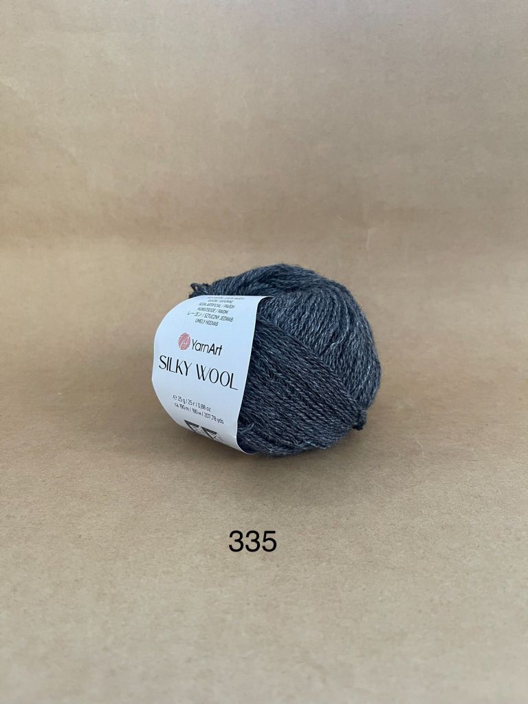 Len lông cừu Silky Wool nhập khẩu từ Yarnart đan móc áo, váy, khăn