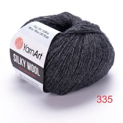 Len lông cừu Silky Wool nhập khẩu từ Yarnart đan móc áo, váy, khăn
