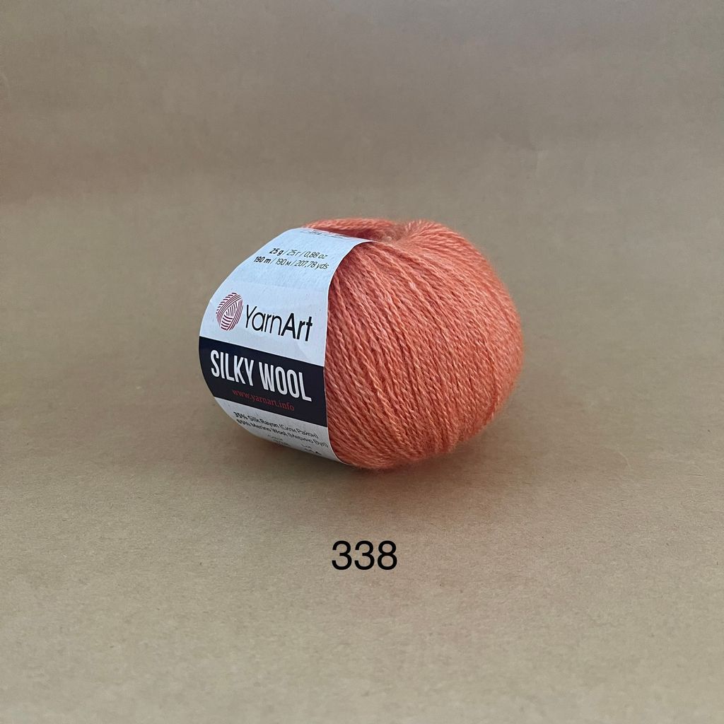 Len lông cừu Silky Wool nhập khẩu từ Yarnart đan móc áo, váy, khăn