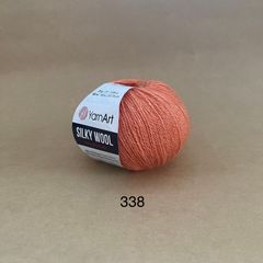 Len lông cừu Silky Wool nhập khẩu từ Yarnart đan móc áo, váy, khăn