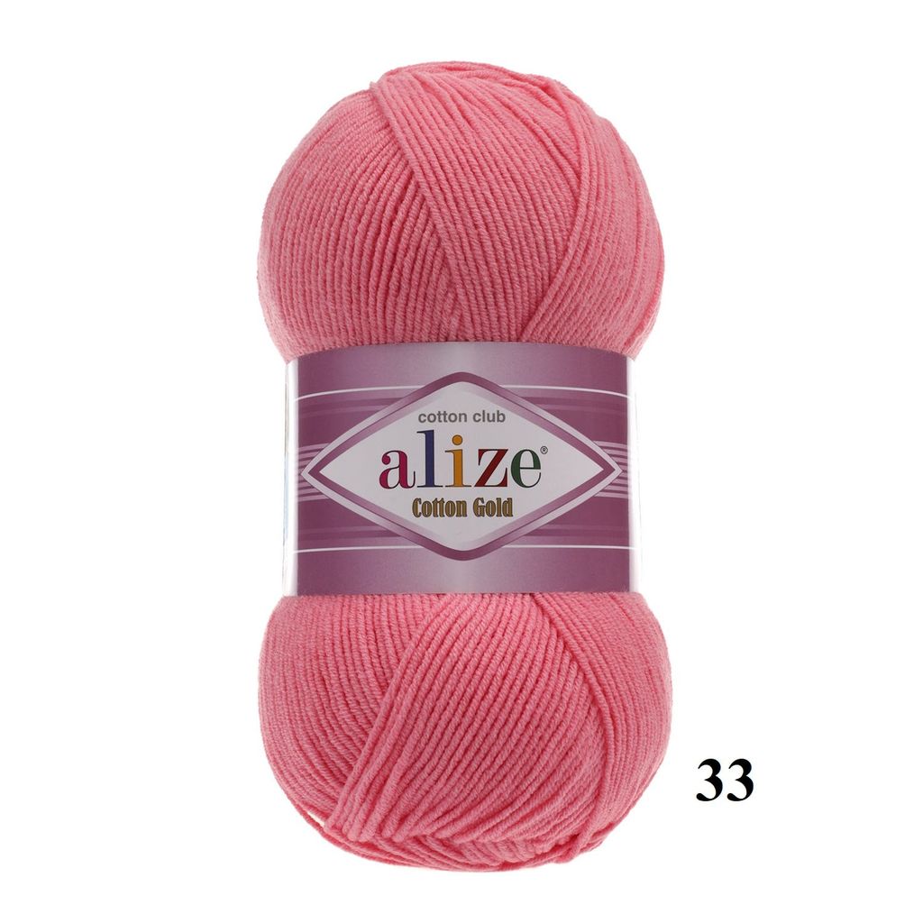 Len hè Cotton Gold nhập khẩu từ Alize Yarns, đan móc đồ hè, thú, nón cực xinh