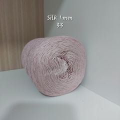 Cuộn sợi 100% Silk 1mm, 300g màu trơn