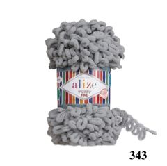 Cuộn len tết bằng tay Puffy Fine hãng Alize Yarns tết áo, khăn, vỏ gối, chăn, thảm, túi