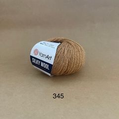 Len lông cừu Silky Wool nhập khẩu từ Yarnart đan móc áo, váy, khăn