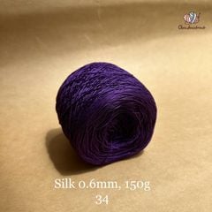 Cuộn sợi 100% Silk 0.6mm, 150g