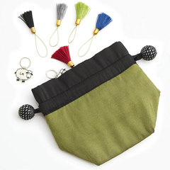 Túi đựng kim đánh dấu, Lantern Moon nhập khẩu từ KnitPro - Stitch Marker Pouches