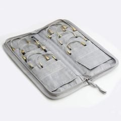 Ví đựng kim đan vòng, Lantern Moon nhập khẩu từ Knitpro - Circular Needles Empty Case