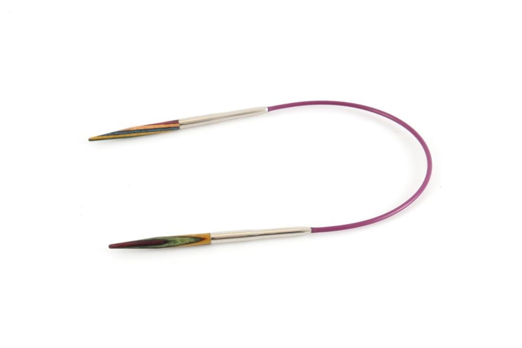 Kim đan len vòng gỗ Symfonie dài 25cm, nhập khẩu từ Knitpro
