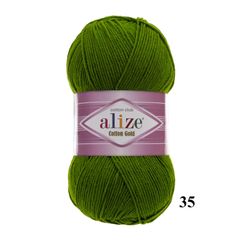 Len hè Cotton Gold nhập khẩu từ Alize Yarns, đan móc đồ hè, thú, nón cực xinh