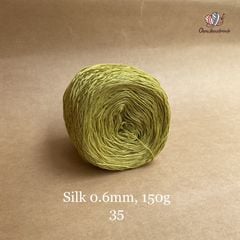 Cuộn sợi 100% Silk 0.6mm, 150g
