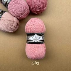 Len ấm Superlana Klasik nhập khẩu từ Alize Yarns đan móc nón, khăn, áo