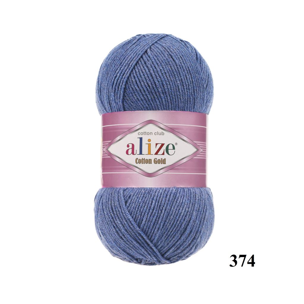 Len hè Cotton Gold nhập khẩu từ Alize Yarns, đan móc đồ hè, thú, nón cực xinh