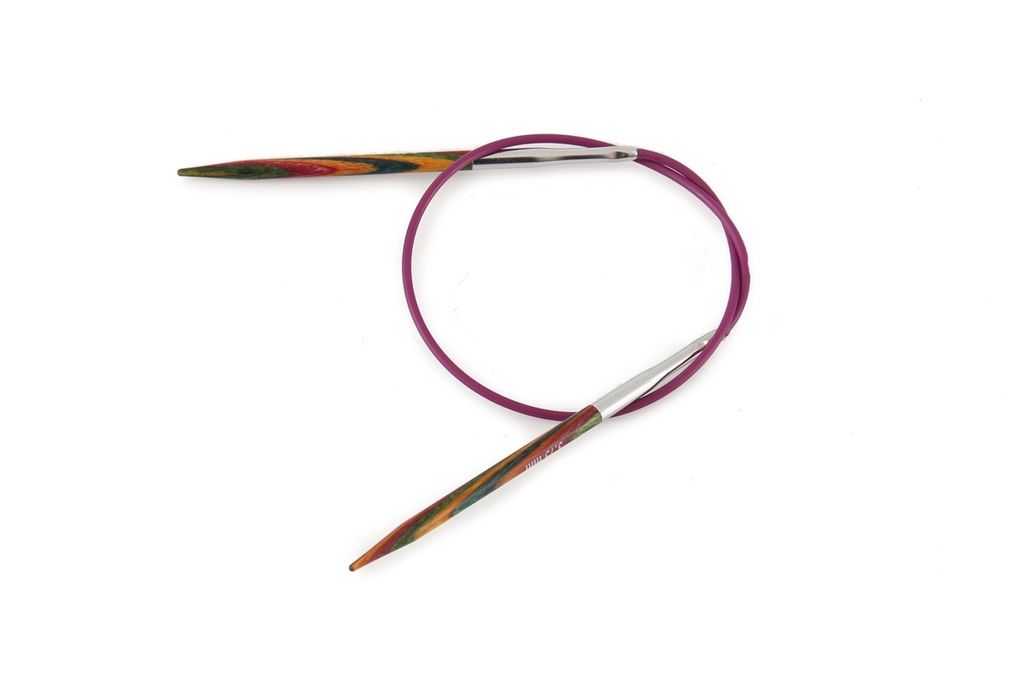 Kim đan len vòng gỗ Symfonie dài 40cm, nhập khẩu từ Knitpro