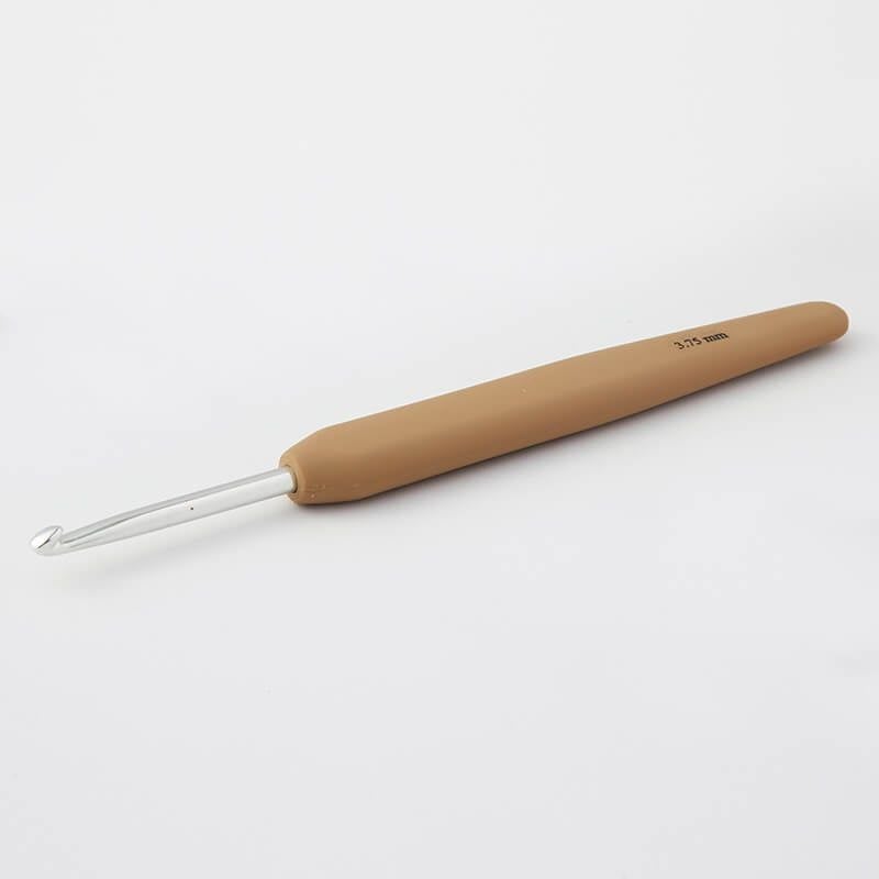 Kim móc aluminum WAVES cán nhựa nhiều màu nhập khẩu từ Knitpro, dùng móc áo, nón, túi
