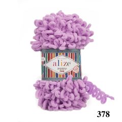 Cuộn len tết bằng tay Puffy Fine hãng Alize Yarns tết áo, khăn, vỏ gối, chăn, thảm, túi