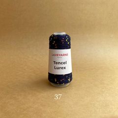 Sợi Tencel Lurex nhập từ Loveyarns, đan móc áo, khăn