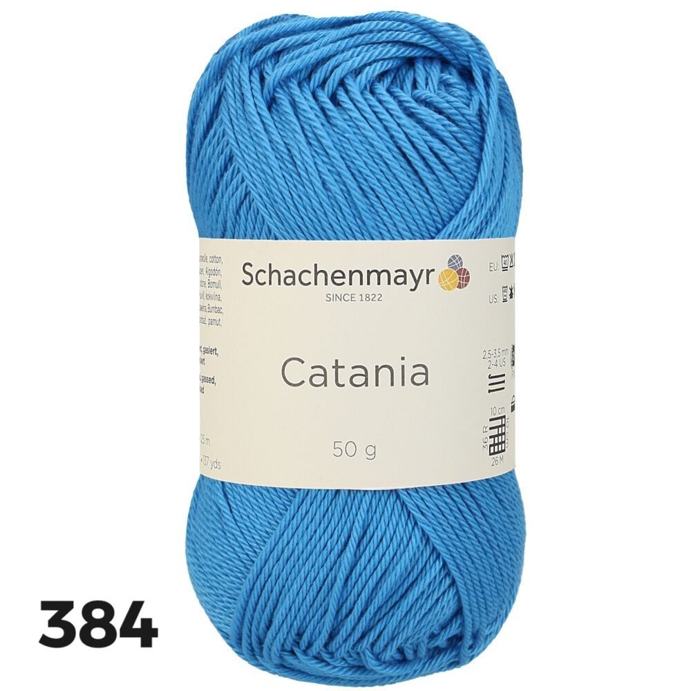 Sợi cotton Catania nhập khẩu từ Schachenmayr, đan móc áo, váy, khăn, móc thú