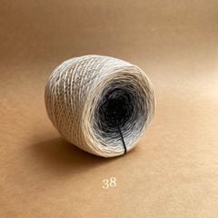 Sợi cầu vồng Cotton 1.2mm, kim tuyến