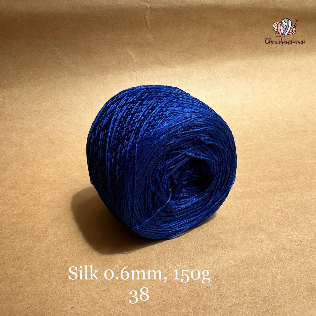 Cuộn sợi 100% Silk 0.6mm, 150g