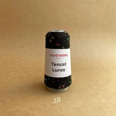 Sợi Tencel Lurex nhập từ Loveyarns, đan móc áo, khăn