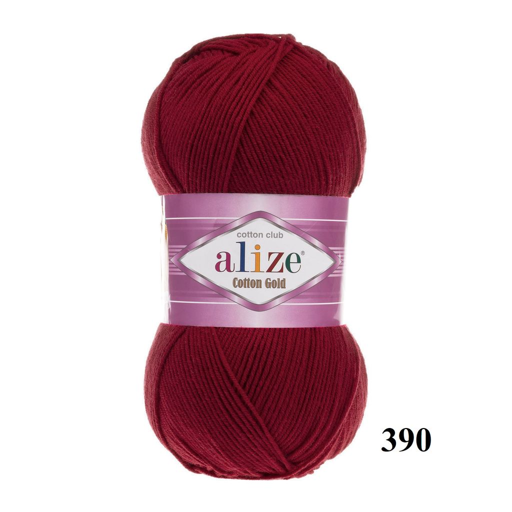 Len hè Cotton Gold nhập khẩu từ Alize Yarns, đan móc đồ hè, thú, nón cực xinh