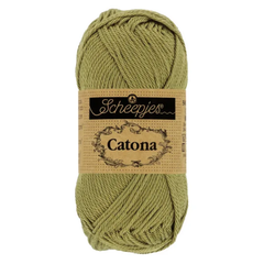 Sợi cotton Catona 50g - Scheepjes, đan móc áo, nón, búp bê