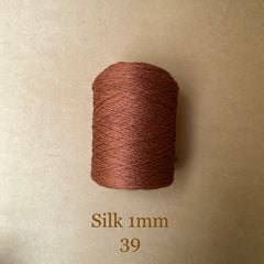 Cuộn sợi 100% Silk 1mm, 300g màu trơn
