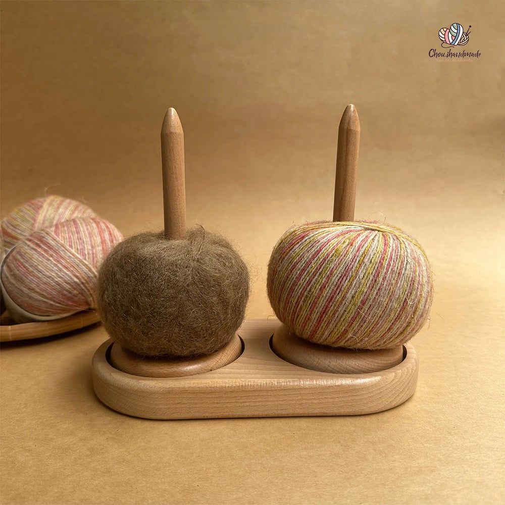 Giá đỡ gỗ trụ nhọn, Chou.ihandmade