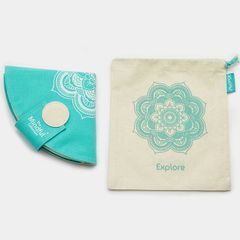 Bộ kim đan vòng mini EXPLORE dài 25cm 10icnh, dùng đan tay, vòng tròn nhỏ - BST Mindful Lace - KnitPro