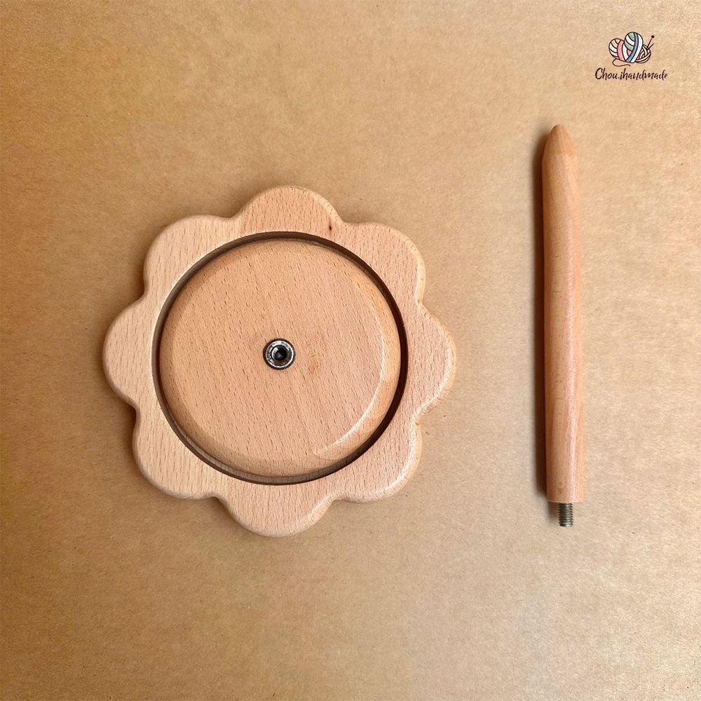 Giá đỡ gỗ trụ nhọn, Chou.ihandmade